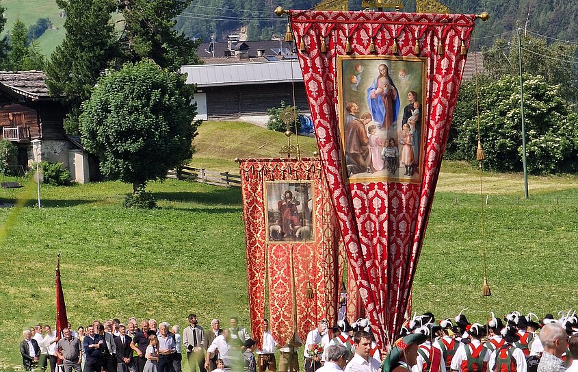 Procession in the Aurina Valley