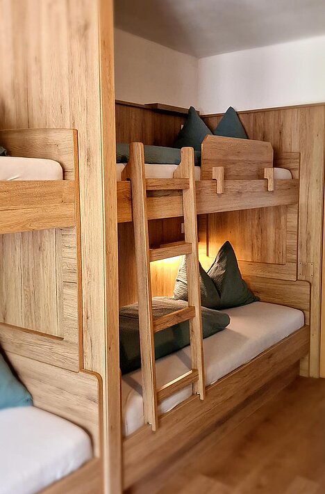 Multi-bed room of Pension Sonnenhof